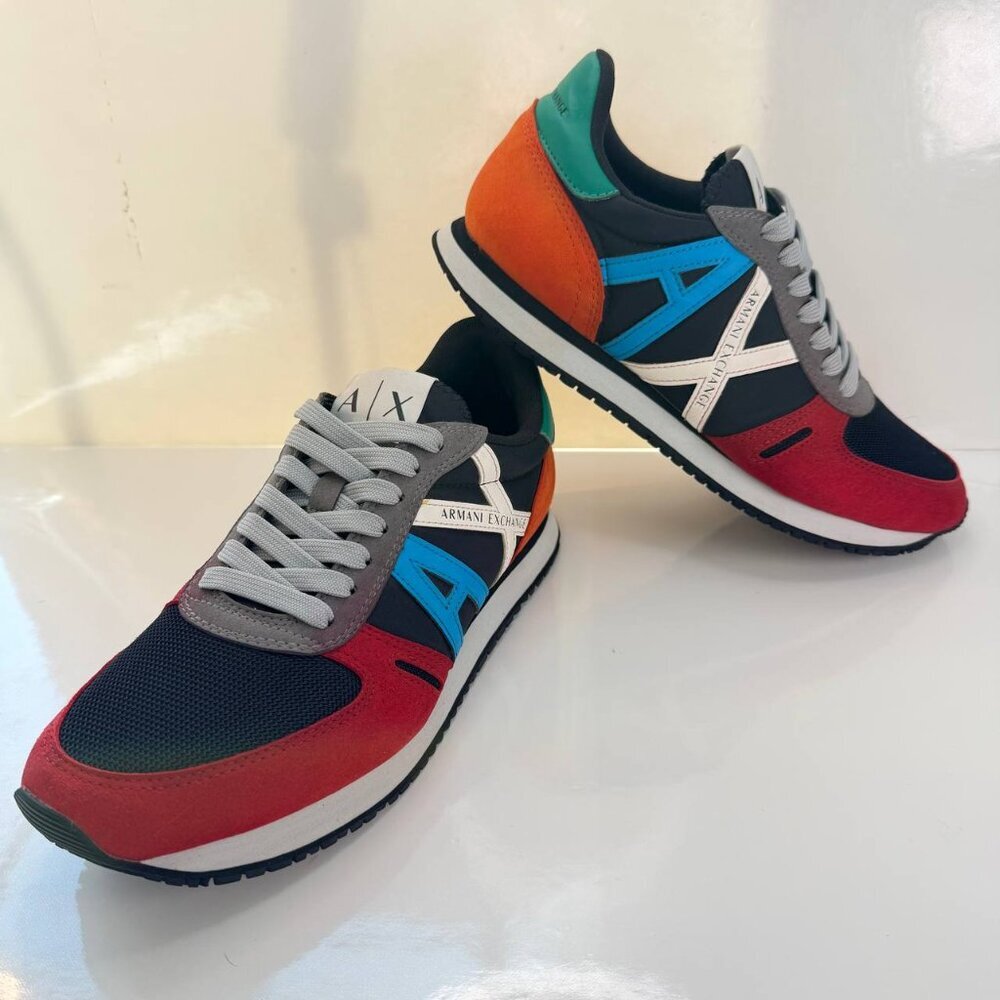AX Armani Exchange Men’s Sneakers – Size 8 US / 41 EU